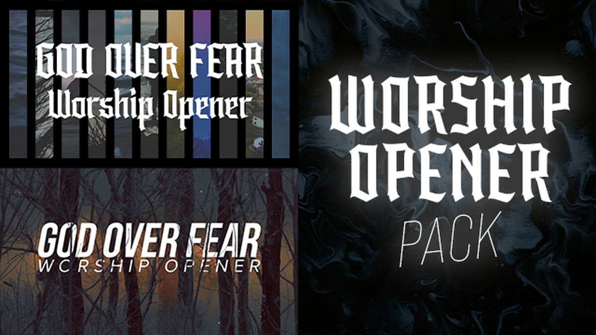 God Over Fear: Worship Opener Pack image number null